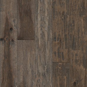 Hartco American Scrape - Monument Valley (Medium Gray) 5" wide 3/4" thick in Hickory