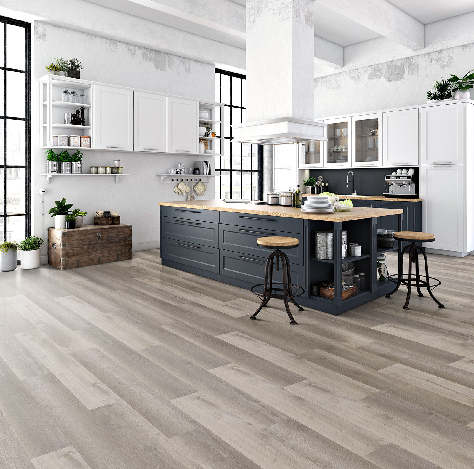 Engineered Floors CASCADE PLUS - Santa Maria 20 mil 7 in x 48 in
