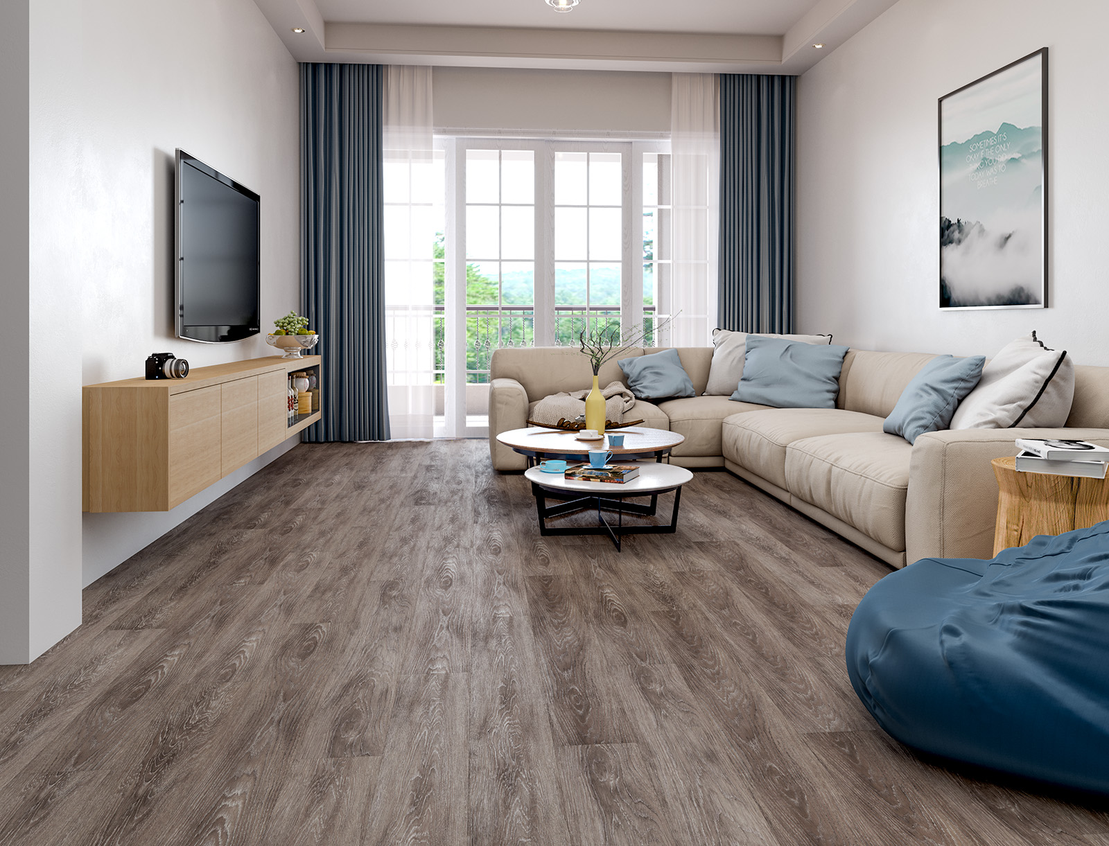 Engineered Floors CASCADE - Driftwood 20 mil 7 in x 48 in